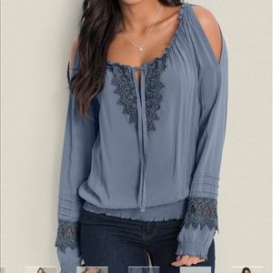 Venus cold shoulder top